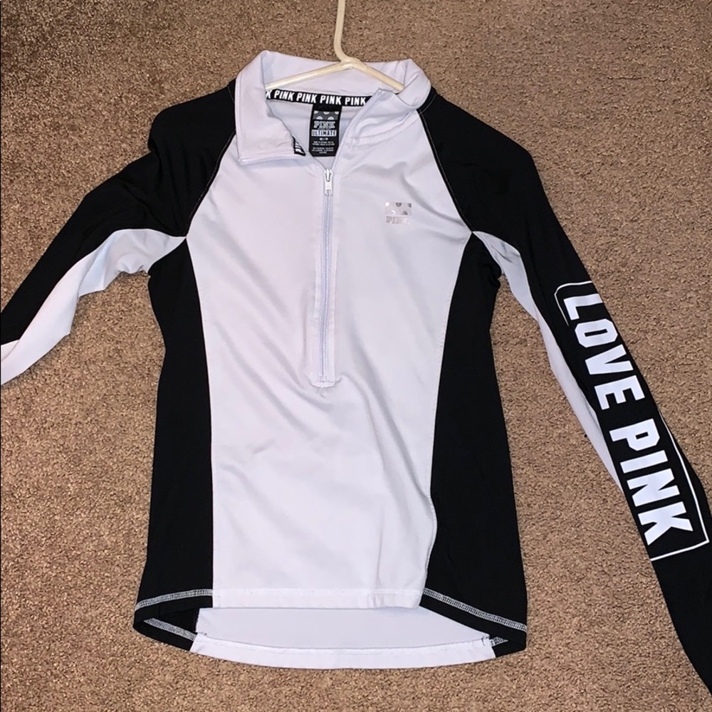 Pink Half Zip